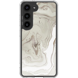 Imoshion Design hoesje voor de Samsung Galaxy S23 - Sandy Marble Meerkleurig