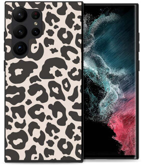 Imoshion Design hoesje voor de Samsung Galaxy S23 Ultra - Leopard Meerkleurig