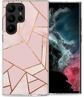Imoshion Design hoesje voor de Samsung Galaxy S23 Ultra - Pink Graphic Meerkleurig