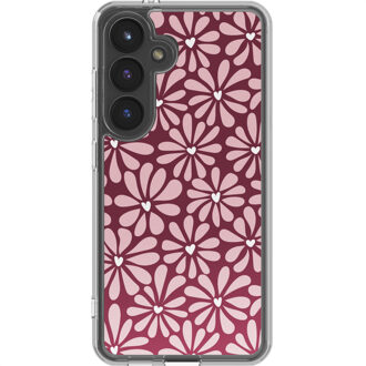 Imoshion Design hoesje voor de Samsung Galaxy S24 - Bloom Love Blush Meerkleurig