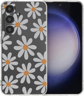 Imoshion Design hoesje voor de Samsung Galaxy S24 - Daisy Flower Meerkleurig