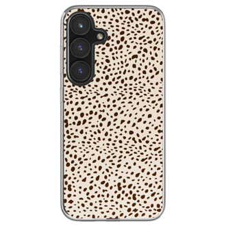 Imoshion Design hoesje voor de Samsung Galaxy S24 FE - Desert Dots Transparant