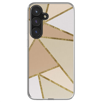 Imoshion Design hoesje voor de Samsung Galaxy S24 FE - Graphic Beige Meerkleurig