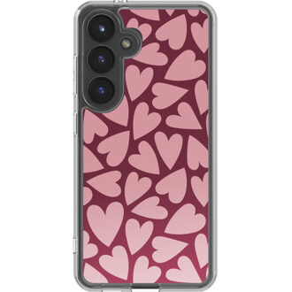 Imoshion Design hoesje voor de Samsung Galaxy S24 - Hearty Blush Meerkleurig