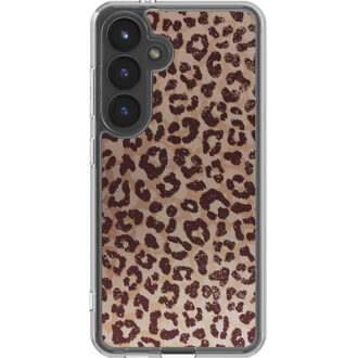 Imoshion Design hoesje voor de Samsung Galaxy S24 - Leopard Mood Bruin