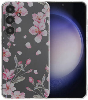 Imoshion Design hoesje voor de Samsung Galaxy S24 Plus - Blossom Watercolor Meerkleurig