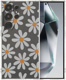 Imoshion Design hoesje voor de Samsung Galaxy S24 Ultra - Daisy Flower Meerkleurig