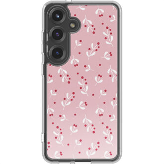 Imoshion Design hoesje voor de Samsung Galaxy S25 - Berries Blush Roze