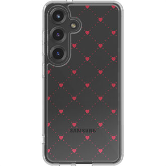 Imoshion Design hoesje voor de Samsung Galaxy S25 - Crush Check Transparant
