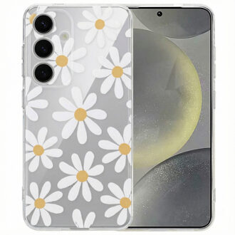 Imoshion Design hoesje voor de Samsung Galaxy S25 - Daisy Flower Meerkleurig