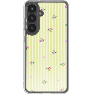 Imoshion Design hoesje voor de Samsung Galaxy S25 FE - Garden Stripes Meerkleurig