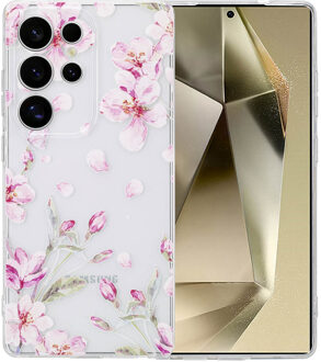 Imoshion Design hoesje voor de Samsung Galaxy S25 Ultra - Blossom Watercolor Meerkleurig