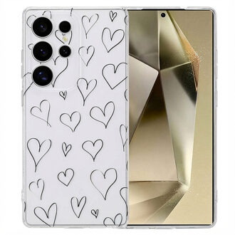 Imoshion Design hoesje voor de Samsung Galaxy S25 Ultra - Hearts Meerkleurig