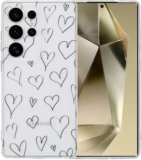 Imoshion Design hoesje voor de Samsung Galaxy S25 Ultra - Hearts Meerkleurig