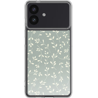 Imoshion Design hoesje voor de Samsung Galaxy S26 Plus - Smoke Green Flowers Meerkleurig