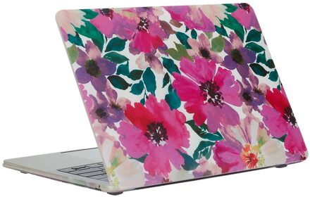 Imoshion Design Laptop Cover voor de Apple MacBook Pro 16 inch (2021 / 2023 M3 chip / 2024 M4 chip) - Floral Water Color Meerkleurig