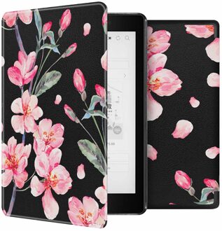 Imoshion Design Slim Hard Case Bookcase voor de Kobo Aura One - Blossom Meerkleurig - 7.8