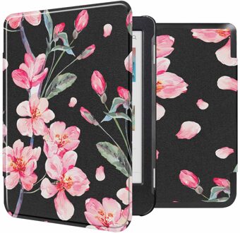 Imoshion Design Slim Hard Case Bookcase voor de Kobo Clara Colour / BW - Blossom Meerkleurig - 6