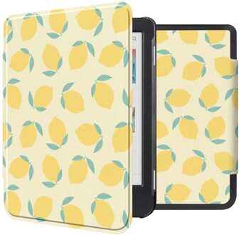 Imoshion Design Slim Hard Case Bookcase voor de Kobo Clara Colour / BW - Citrus Dream Meerkleurig - 6