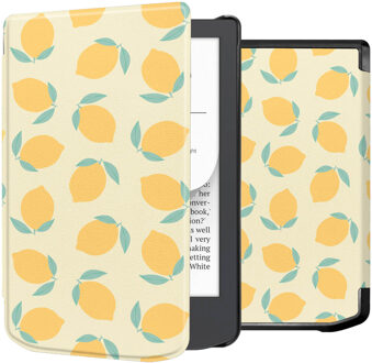 Imoshion Design Slim Hard Case Bookcase voor de Pocketbook Verse Lite - Citrus Dream Meerkleurig