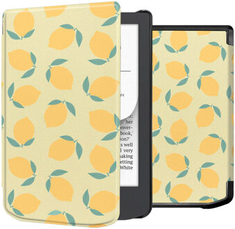 Imoshion Design Slim Hard Case Bookcase voor de Pocketbook Verse / Verse Lite / Verse Pro / Vivlio Light / Light HD - Citrus Dream Meerkleurig