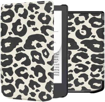 Imoshion Design Slim Hard Case Bookcase voor de Pocketbook Verse / Verse Lite / Verse Pro / Vivlio Light / Light HD - Leopard Meerkleurig