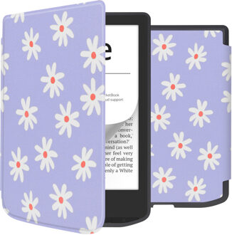 Imoshion Design Slim Hard Case Bookcase voor de Pocketbook Verse / Verse Pro / Verse Pro Color / Vivlio Light / Light HD - Flowers Distance Meerkleurig - 6