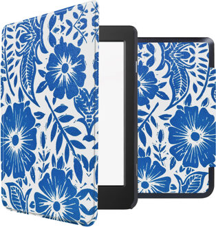 Imoshion Design Slim Hard Case Bookcase voor de Tolino Page 2 - Flower Tile Meerkleurig - 6
