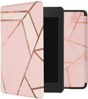 Imoshion Design Slim Hard Case Booktype Amazon Kindle Paperwhite 4 tablethoes - Pink Graphic