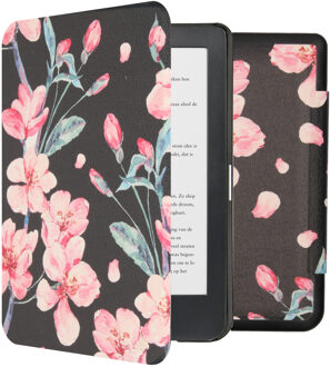 Imoshion Design Slim Hard Case Booktype Kobo Clara HD tablethoes - Blossom