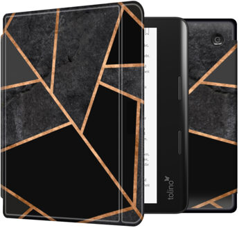 Imoshion Design Slim Hard Case Sleepcover met stand voor de Kobo Sage / Tolino Epos 3 - Black Graphic Meerkleurig - 8