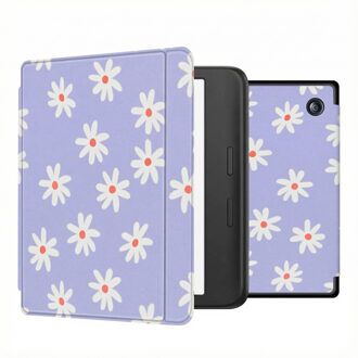 Imoshion Design Slim Hard Case Sleepcover met stand voor de Tolino Vision 5 - Flowers Distance Meerkleurig - 7