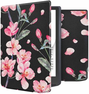 Imoshion Design Slim Soft Case Sleepcover voor de Pocketbook InkPad Color 3 / InkPad 4 - Blossom Meerkleurig - 7.8