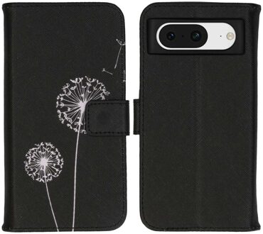 Imoshion Design Softcase Bookcase voor de Google Pixel 8 - Dandelion Meerkleurig