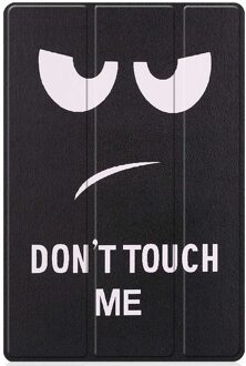 Imoshion Design Trifold Bookcase voor de Nokia T10 - Don't touch Zwart - 8