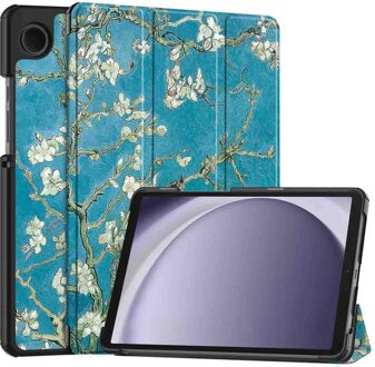 Imoshion Design Trifold Bookcase voor de Samsung Galaxy Tab A11 / A9 8.7 inch - Green Plant Meerkleurig