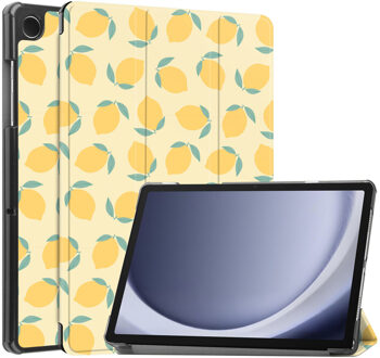 Imoshion Design Trifold Bookcase voor de Samsung Galaxy Tab A11 Plus / A9 Plus - Citrus Dream Meerkleurig - 11