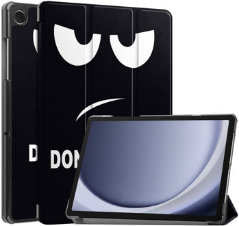 Imoshion Design Trifold Bookcase voor de Samsung Galaxy Tab A11 Plus / A9 Plus - Don't touch Meerkleurig - 11