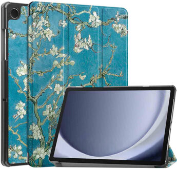Imoshion Design Trifold Bookcase voor de Samsung Galaxy Tab A9 Plus - Green Plant Meerkleurig - 11