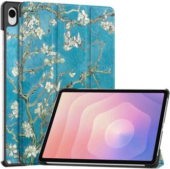 Imoshion Design Trifold Bookcase voor de Samsung Galaxy Tab S11 - Green Plant Meerkleurig - 11