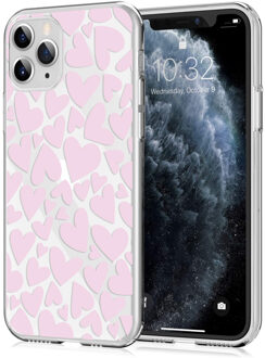 Imoshion Design voor de iPhone 11 Pro hoesje - Hartjes - Roze