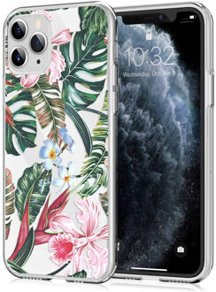 Imoshion Design voor de iPhone 11 Pro hoesje - Jungle - Groen / Roze