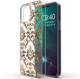 Imoshion Design voor de iPhone 12, iPhone 12 Pro hoesje - Grafisch - Luxe oud