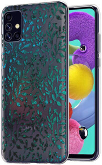 Imoshion Design voor de Samsung Galaxy A51 hoesje - Bladeren - Groen