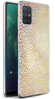 Imoshion Design voor de Samsung Galaxy A71 hoesje - Grafisch - Goud