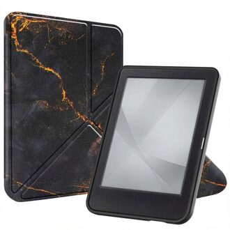 Imoshion Design Vouwbare Bookcase voor de Kobo Clara Colour / BW - Black Marble Meerkleurig - 6