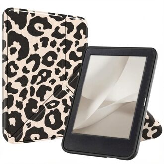 Imoshion Design Vouwbare Bookcase voor de Kobo Clara Colour / BW - Leopard Meerkleurig - 6