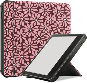 Imoshion Design Vouwbare Bookcase voor de Kobo Libra Colour - Bloom Love Blush Meerkleurig - 7