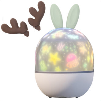 Imoshion Dreamlight Nachtlamp Projector met Speaker - 10 projectierollen - Wit - One size