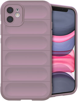 Imoshion EasyGrip Backcover voor de Apple iPhone 11 - Paars